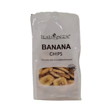 Chipsy bananowe 200g – Italia Spezie | Chrupiąca przekąska