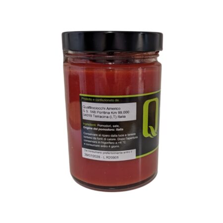 Passata di Pomodoro Quattrociocchi 500 g – 100% włoskie pomidory