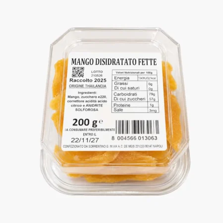 Mango suszone w plastrach 200 g - Sorrentino