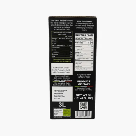 Quattrociocchi Classico Extra Virgin Olive Oil 3 l – informacje o produkcie