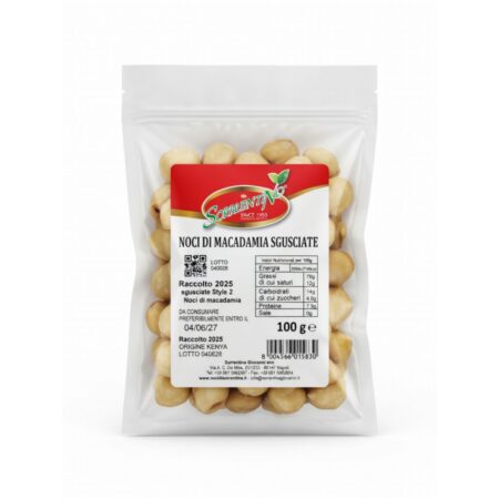 Orzechy makadamia łuskane 100 g
